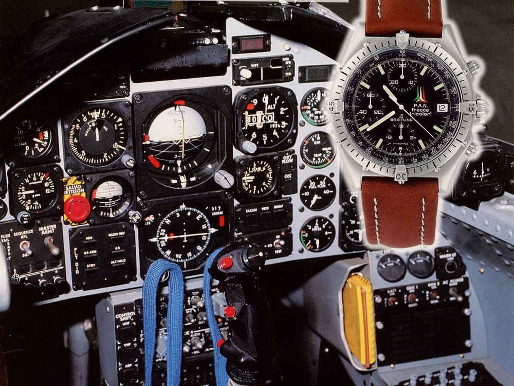 1983年 - 意大利三色箭特技飞行表演队计时腕表（CHRONOGRAPH “FRECCE TRICOLORI”）